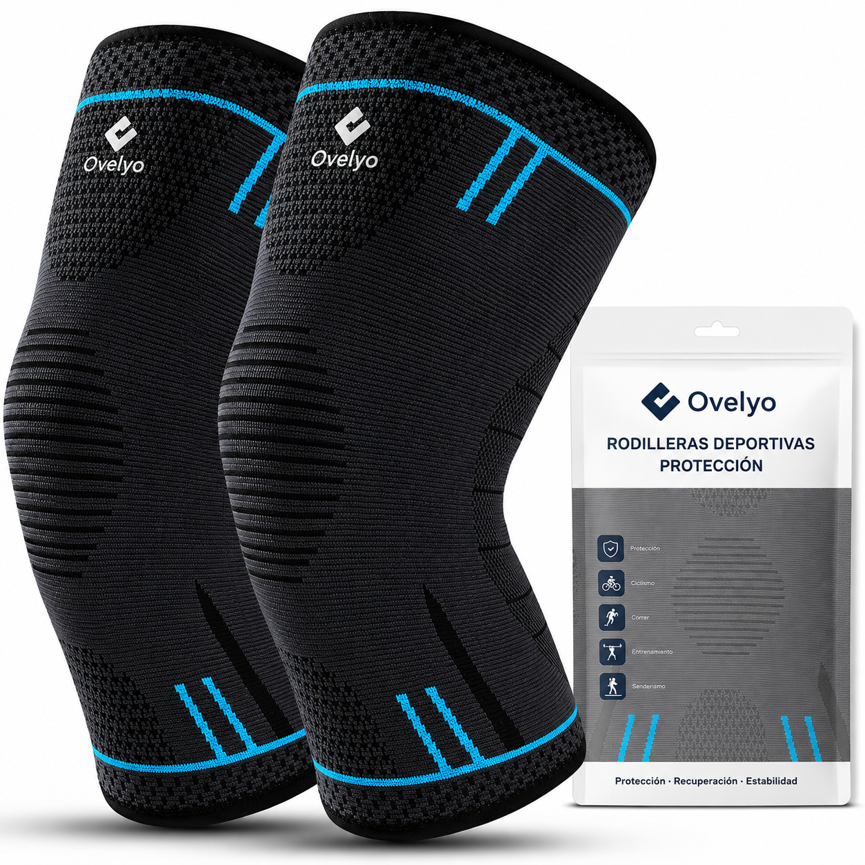Rodillera de Compresión - Ovelyo FlexGuard™